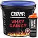 Produktbild Whey Gainer Protein, 100% reiner Hardgainer, 3000g Eimer, Erdbeer Eiweißpulver + Shaker