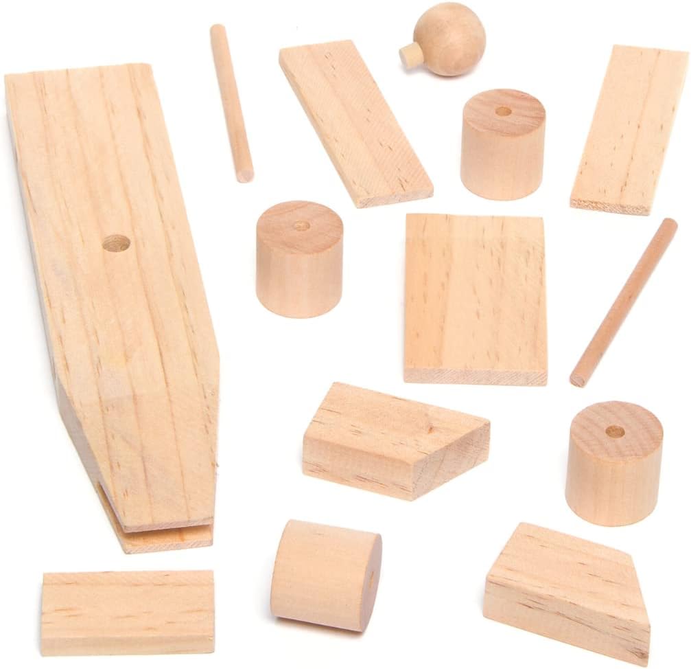 Baker Ross Paint Your Own Wooden Racing Car, Craft Kits for Kids to Assemble, Design and Decorate (Pack of 2), ef of 2 pk,AG769
