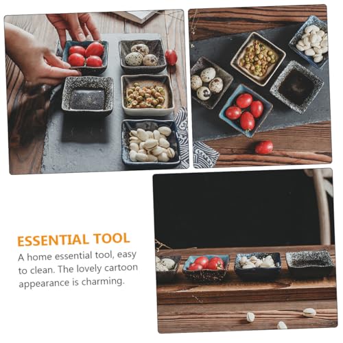 Platos de cerámica estilo japonés para sushi x5 miniatura 7