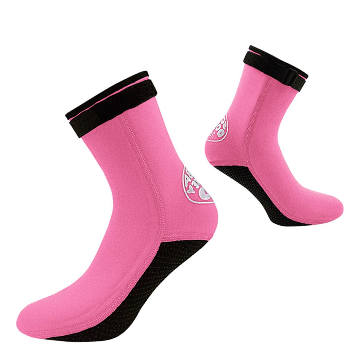 BRIGHTFUFU 3mm Neoprene Snorkeling Socks Men Women Beach Diving Swimming Wetsuit Anti-Slip Warm Diving Socks