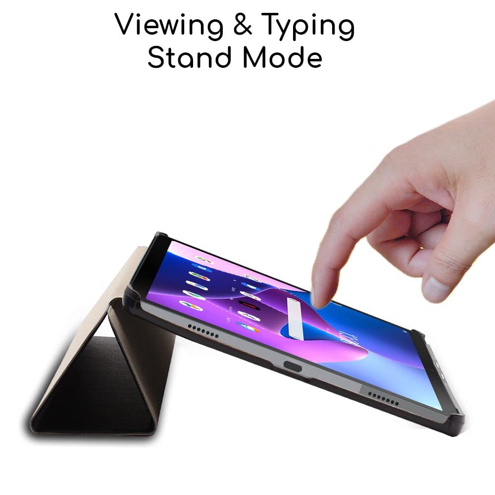 EbestStar Cover Per Lenovo Tab M10 Plus 10.6 (Gen 3) - Custodia Flip Magnetica In Pelle PU Blu Scuro - Con Supporto Multiangolo