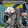 Ownpets-Dog-Bike-Basket-Bag-Pet-Carrier-Dog-Car-Seat-with-Safety-Rope-Adjustable-Shoulder-Strap-Portable-Breathable-Bicycle-Basket-Bag-for-Dogs-and-Cats Breathable Bicycle Basket Bag for Dogs