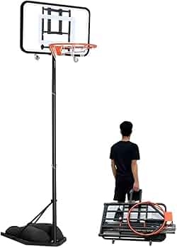 THE HOOP ポータブルバスケットボールゴール 51sVUlL-FfL._AC_UF350,