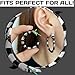 Pair of Sandsnake Style Earrings, Creepy Snake Black and White Striped Beetle Earrings for Women. Lydia Deetz Costume Accessories/ Beetle Black and White Hoop Earrings for Women/ Adults. Affordable Pair of Beetle Snake Character Earrings for Women.