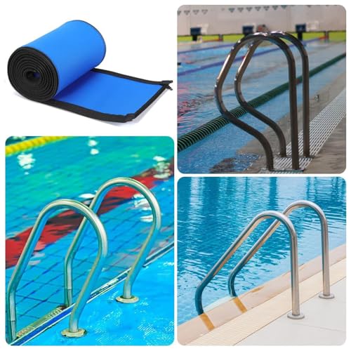 Manchon antidérapant et housse de protection pour main courante de piscine