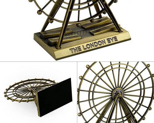 Image of SATYAM KRAFT 1 Pcs UK World Famous Building for Wedding Decorative Showpeice Idol for Home Decor, Living Room, Gifts, Desk Decor, Stand Holder, Office Desk, Tabletop (London Eye)