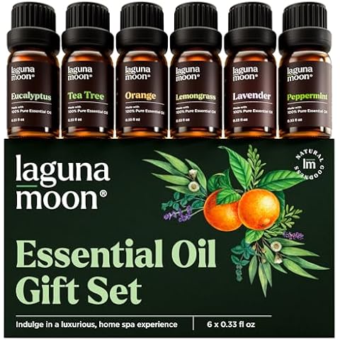 Organic Essential Oils Set - 6 Blends for Aromatherapy and Home Care Cover