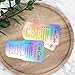 240 PCS Tumbler Care Instructions Holographic Cards Packaging Customer Direction Card for Tumbler, Cup, Mug Small Business Online Shop Owner 3.5 x 2 Inch