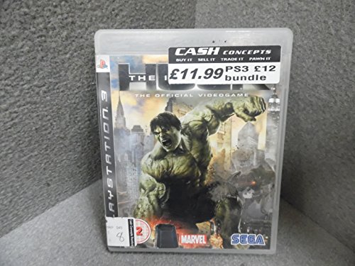 Jeu The Incredible Hulk Sony PS3 Import UK version physique