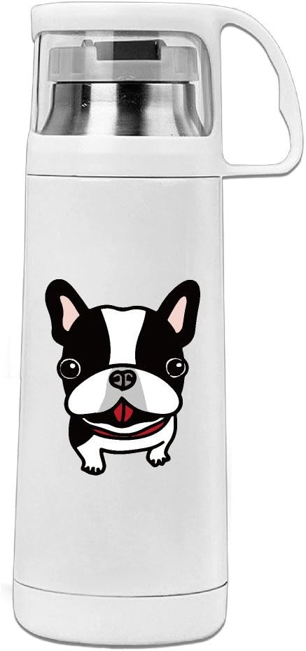 Amazon Typhoon Kaori 真空断熱マグ 保温保冷 コップつき水筒 魔法瓶 おしゃれマグボトル 携帯マグ 癒し系子犬 ボケ担当 ぽっちゃり 超萌えフレンチブルドッグ ご主人様どこ 水筒 マグボトル オンライン通販