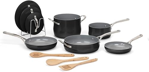 Miniatura 8 de Cuisinart Culinary Collection Nontick - Juego de 12 piezas, zafiro