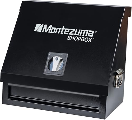 Miniatura 1 de Montezuma Acero 18" x 12" Triángulo Shopbox, Negro