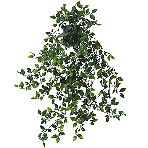MARTHA&IVAN Fake Plants Artificial Hanging Plants Trailing Potted