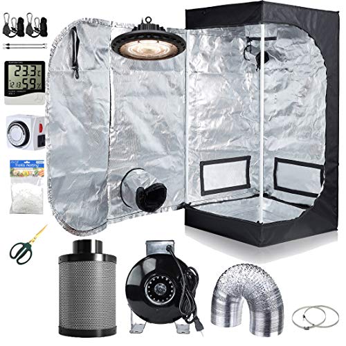 Hydro Plus LED Light Grow Tent Complete Kit New Tech LED 300W Grow