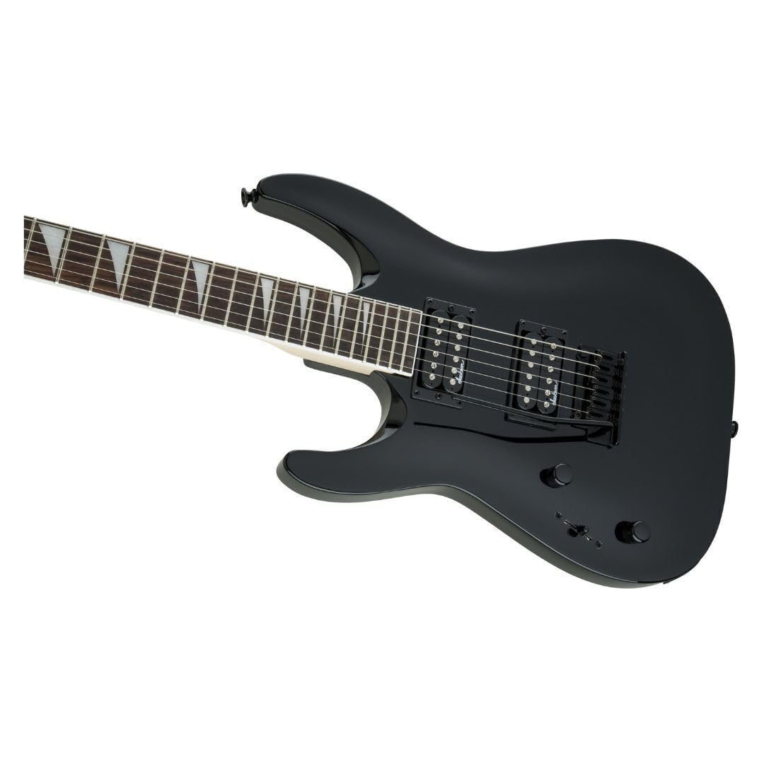 Jackson JS Series 6 String Dinky Arch Top JS22 DKA LH Electric Guitar | Amaranth Fingerboard and Maple Neck Gloss Black product thumbnail 6