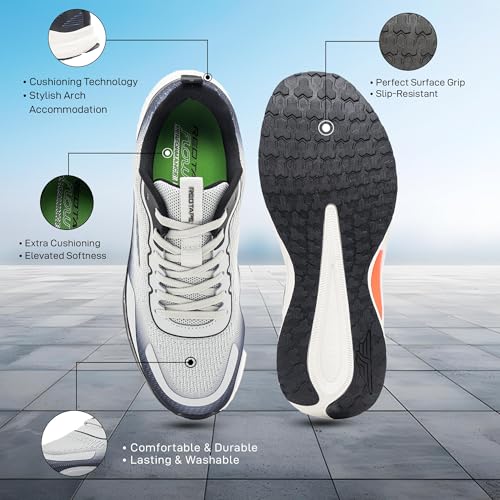 Image of Red Tape Athleisure Shoes for Men |Cultured Round-Toe Shape, Cushioning Technology