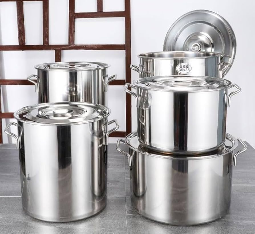 ずんどう鍋　ステンレス　業務用 Amazon | 寸胴鍋 業務用寸胴鍋 ステンレス製 ずんどう鍋
