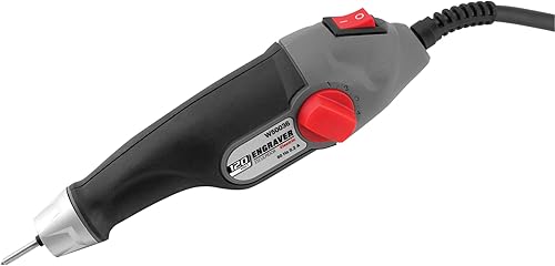 Performance Tool W50036 120V pluma de grabado de grabado eléctrico con dial de ajuste, accesorio perfecto para manualidades, herramienta de tallado