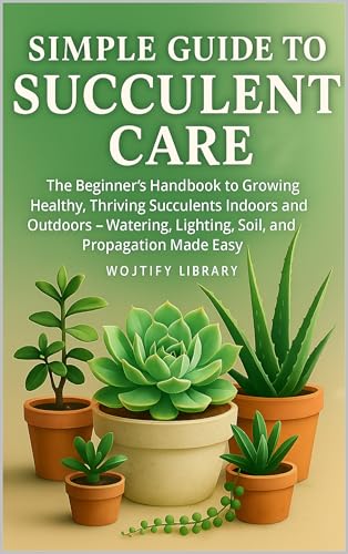 Simple Guide to Succulent Care: The Beginner’s Handbook to Growing Healthy, Thriving Succulents Indoors and Outdoors — Watering, Lighting, Soil, and Propagation Made Easy