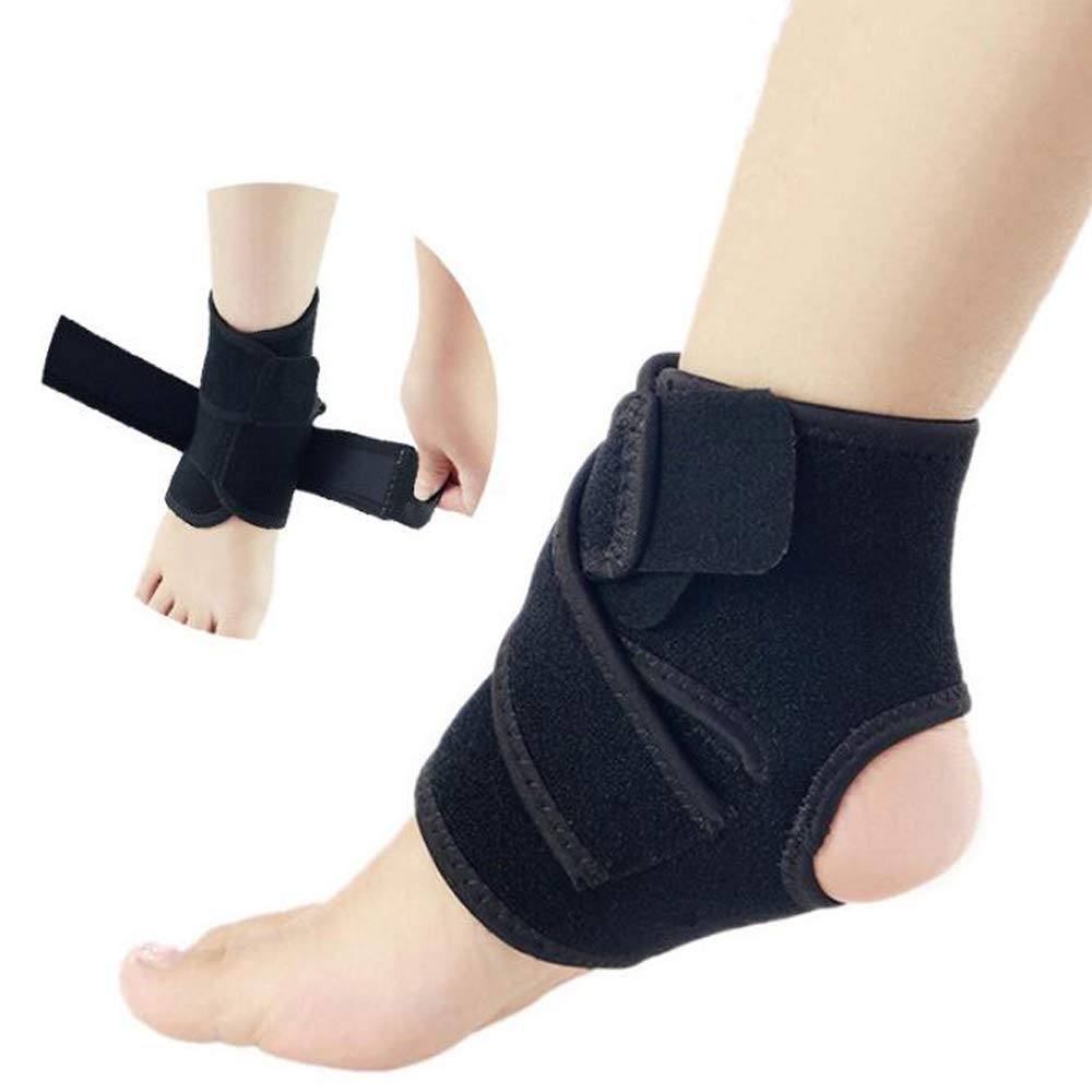 Attelle de cheville, enveloppe de support de pied ajustable pour sport, football, cyclisme, fitness de cyclisme