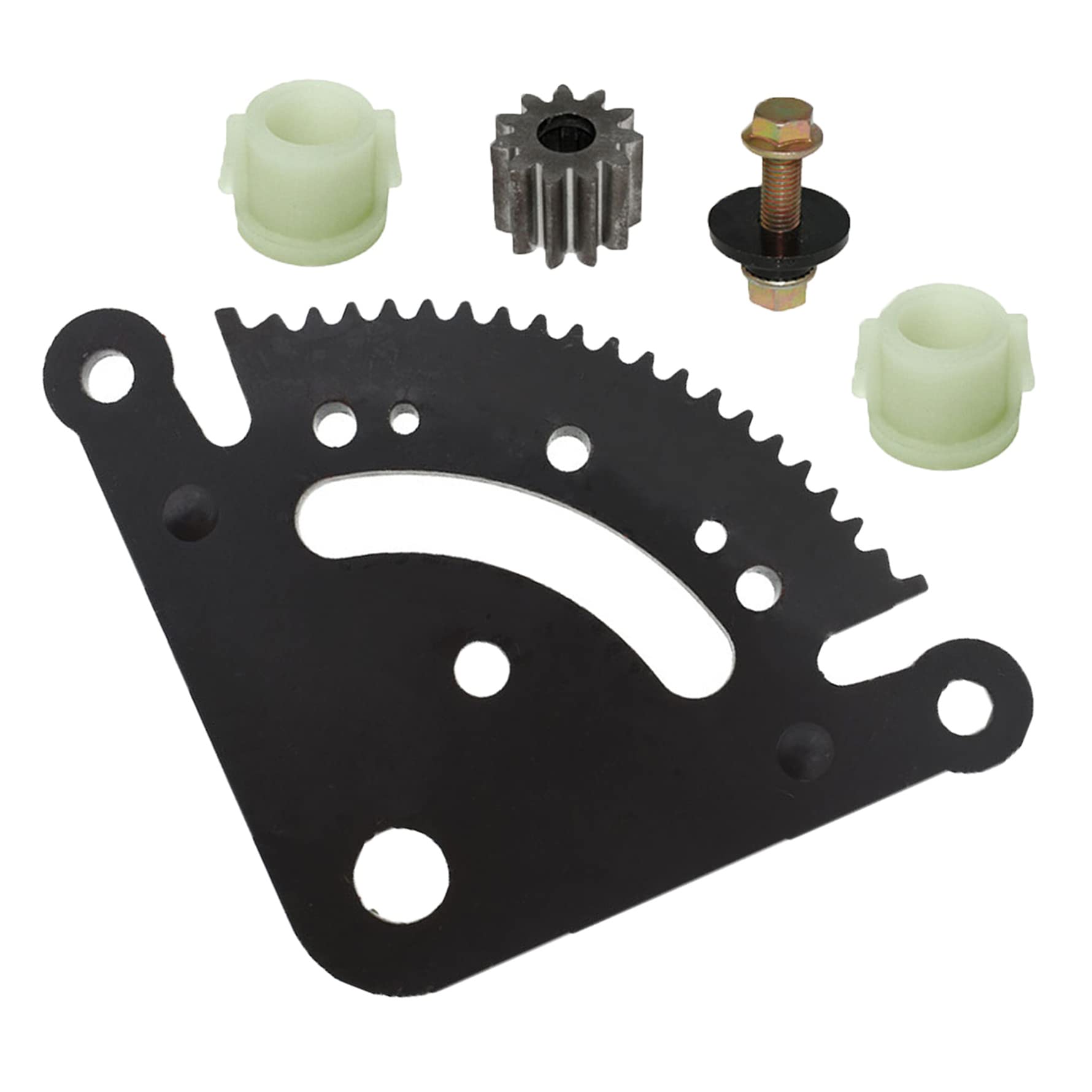 munirater Steering Sector & Pinion Gear W/Bushings Replacement for John Deere D130 D140 D150 D160 D170