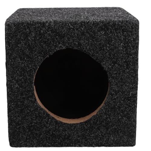 Subwoofer carré en bois pour des basses puissantes en voiture