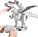 Dinosauro Telecomandato per Bambini Giocattoli Elettronici di Dinosauro RC Interattivi Programmabili con Luci e Suoni Regalo