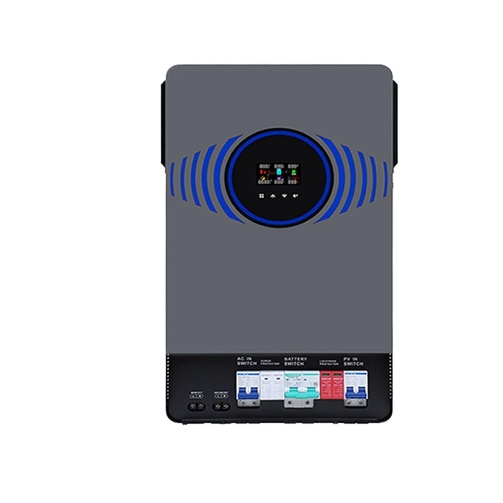 PVTLCYBI 4.2KW 6.2KW Hybrid Solar Inverter 24V/48VDC 230VAC 120A MPPT Charger Pure Sine Wave