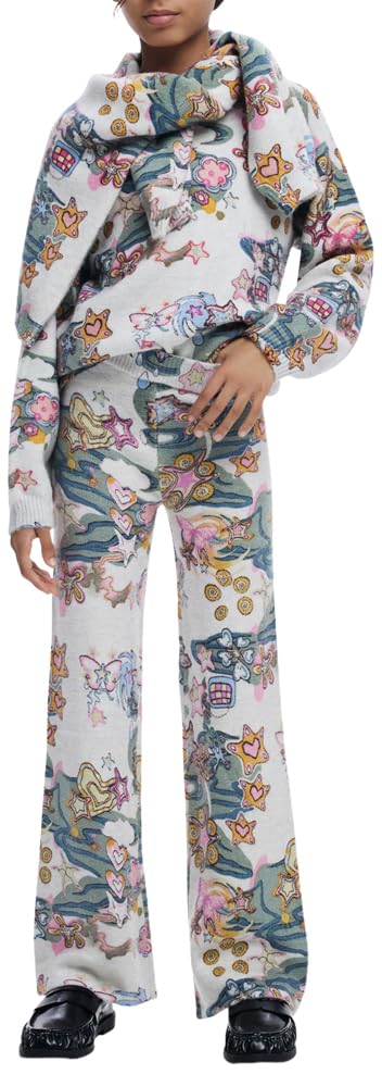 Desigual Pant_RUB, 2003 Middle Gray Vigore, 11/12