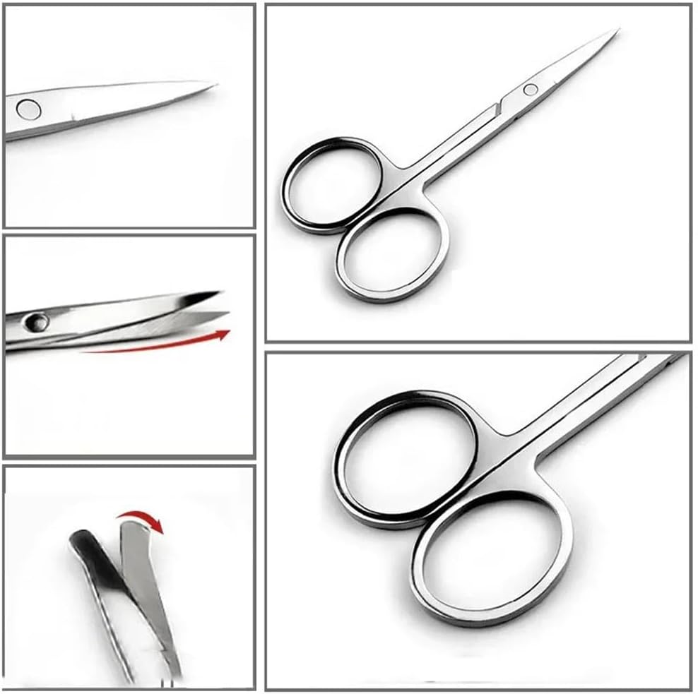 Cuticle Scissors Curved Nail Clipper Trimmer Remover Cuticle Cutter Professional Nail Art Tools Manicure Supplies,StyleB