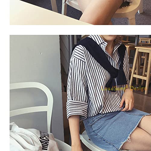 LoudSung Shawl Elegant Cape Wrap Unisex Scarf Detachable Blouse Cotton Knitted Fake Collar Top3