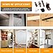 Rustark 155Pcs 5 Styles Bronze Shelf Pegs Shelves Pins Bracket Pegs Cabinet Support Metal Pegs Assortment Kit for Glass Shelf Holes Bookshelf Furniture