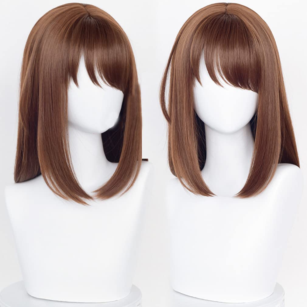 あんず　ウィッグ Amazon.co.jp: LAOBAO コスプレ ウィッグ あんず カツラ 耐熱 変装用