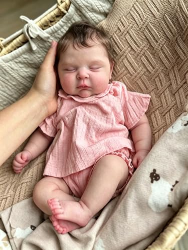 Muñeca Reborn Bebé Niña 20 Pulgadas Realista Suave miniatura 2