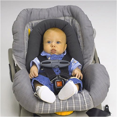 NOJO Infant Head Support Ribbed Fleece Navy Baby