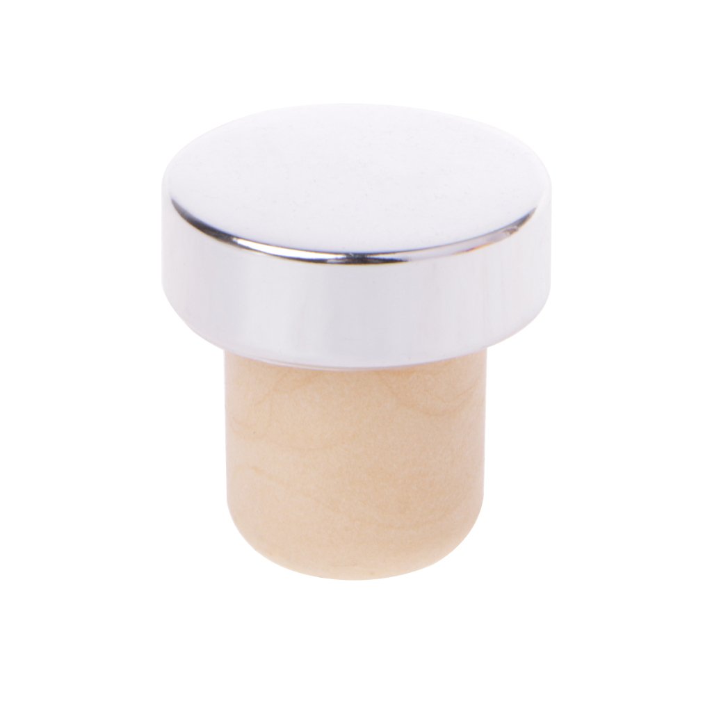 Xjdzineq Bottle Stoppers Cork Plug Iron Cover Kitchen Tool Saver Sealer Red Wine Bottle Stopper