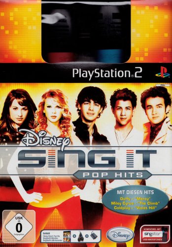 Disney Sing It - Pop Hits inkl. 2 SingStar Mikros - [PS2]