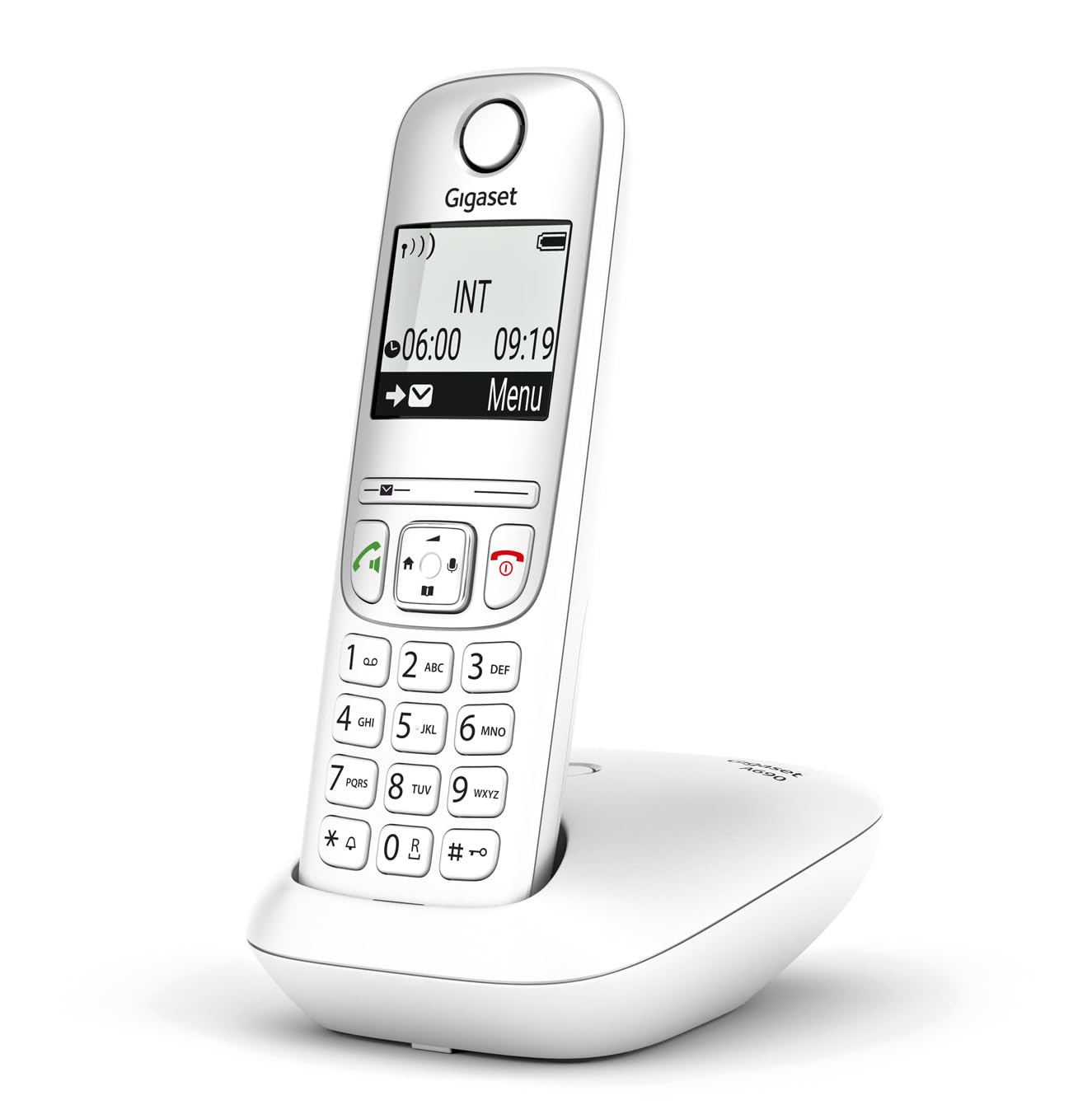 Gigaset A690 Trio - Tres Teléfonos DECT Inalámbrico - Pantalla Gráfica en Blanco y Negro Iluminada - Gran Autonomia, Negro [Versión Española] — view 8