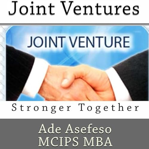 Joint Ventures Audiolivro Por Ade Asefeso MCIPS MBA capa