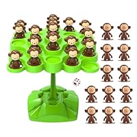 Balancing Monkey Toy - Monkey Balance Math Game, Balance Tree Educational Monkeys Balancing Board, Exquisite & Creative Balancings Tree Toy, Early Education Toys For Counting Numbers For Kids