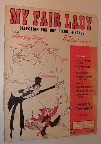 My Fair Lady - Selection for One Piano, 4 (Four... B007JZ8NU8 Book Cover