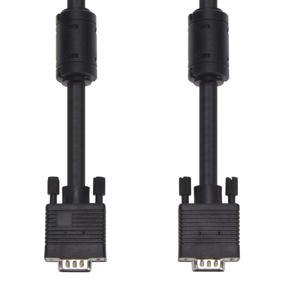 Futureonics (20 Pack 25Ft SVGA Male to Male Cable w/Ferrite Core - 25 Feet