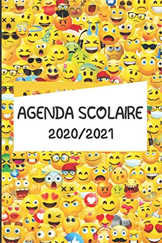 AGENDA SCOLAIRE 2020/2021: Agenda Journalier en Emoji pour élève | Primaire - Collège - Lycée - livre En ligne