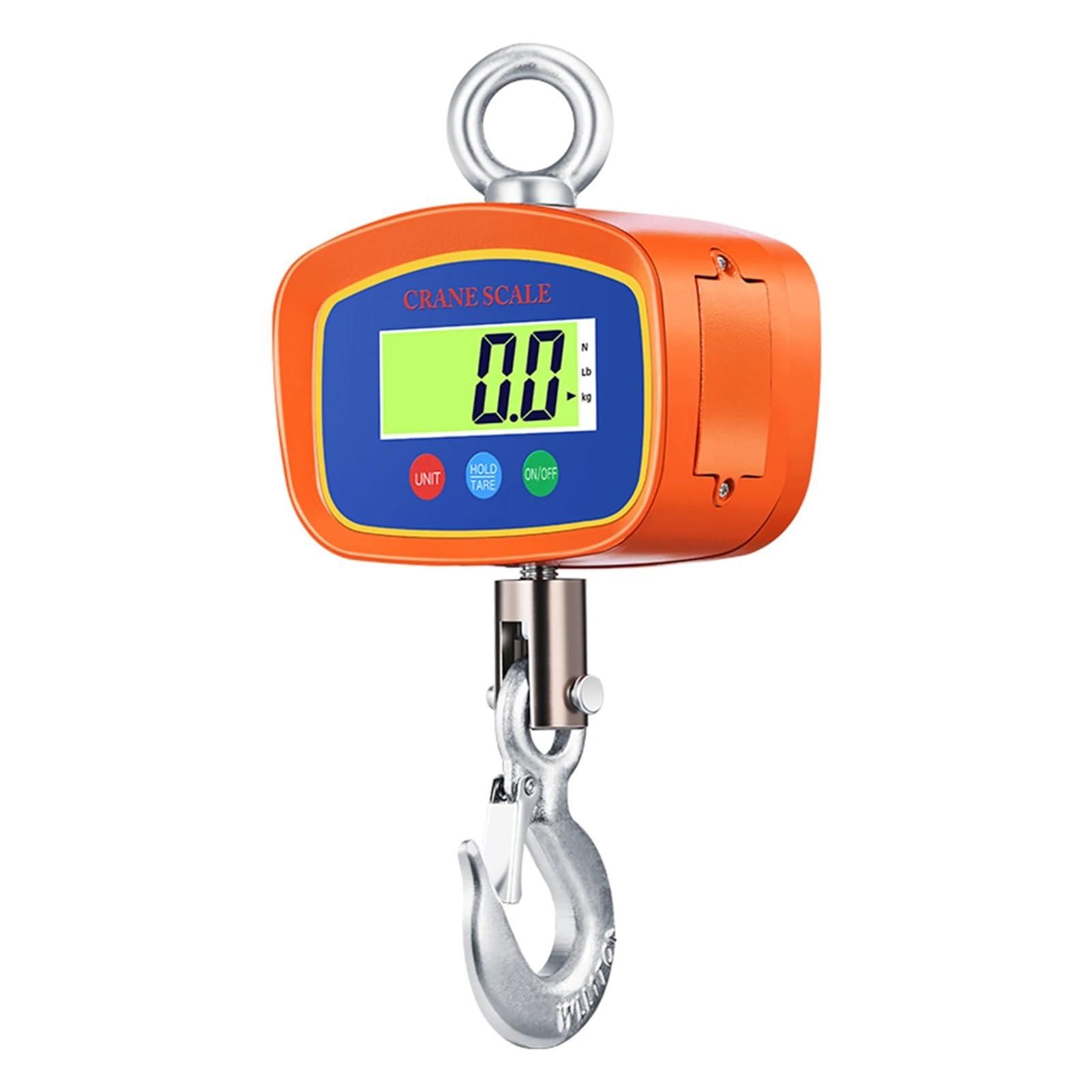Báscula de grúa de 1000 kg/500 kg, báscula industrial de alta resistencia, báscula electrónica colgante de alta precisión, báscula de peso con gancho Retención y tara