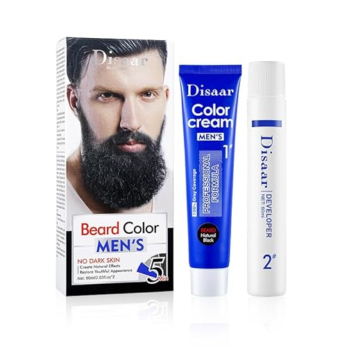 Beard Colour Dye in Minutes - Colour Black