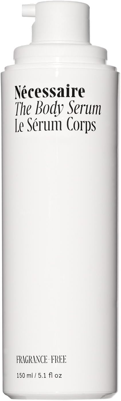 The Body Serum – Fragrance-Free Hyaluronic Acid Body Serum for Women+ Men. Niacinamide Firming Body Lotion – Fast-Absorbing for Sensitive + Eczema-Prone Skin. 150 ml / 5.1 fl oz.