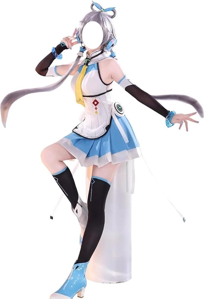 Amazon.co.jp: 洛天依（ルォ・テンイ） コスプレ衣装+イヤホン