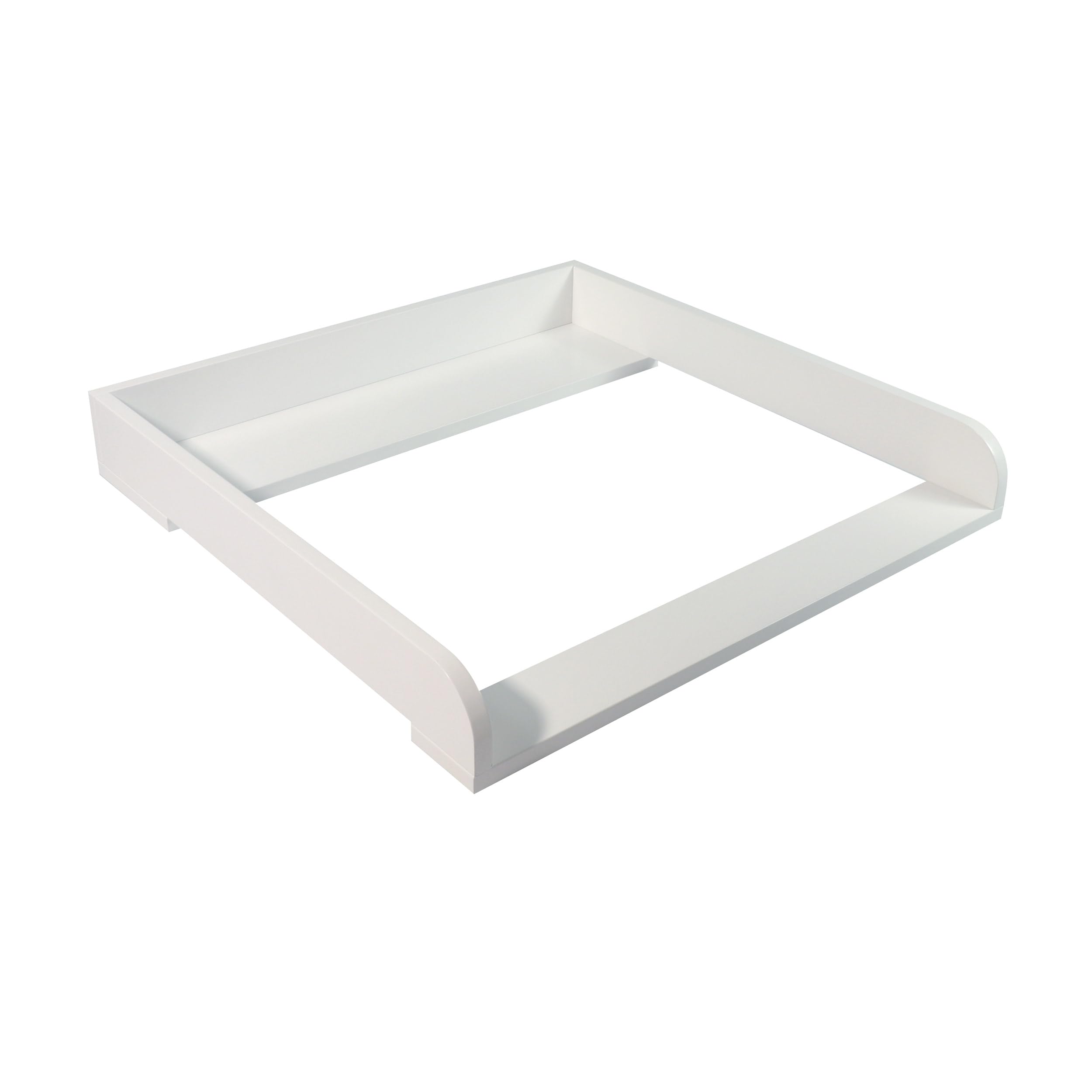 Puckdaddy® Lasse Changing Table Topper, Hemnes Dresser, White, Kids Room