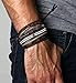Besteel 24 Piezas Cuero Pulseras Árbol de la Vida para Hombre Mujer...