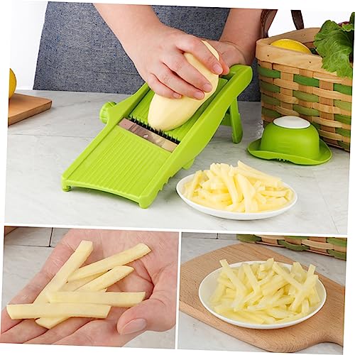 Cortadora manual multifuncional de verduras VICASKY verde miniatura 3